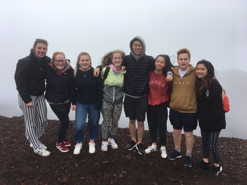 FettesLanguages's tweet photo. The freezing, misty slopes of Mount Etna via cable car and jeep. Some high fashion and puzzlement at what a 7D eruption is though... #sicilytrip2018 🌍🏛🇮🇹#fetteslearning https://t.co/aSE5HUj8kv