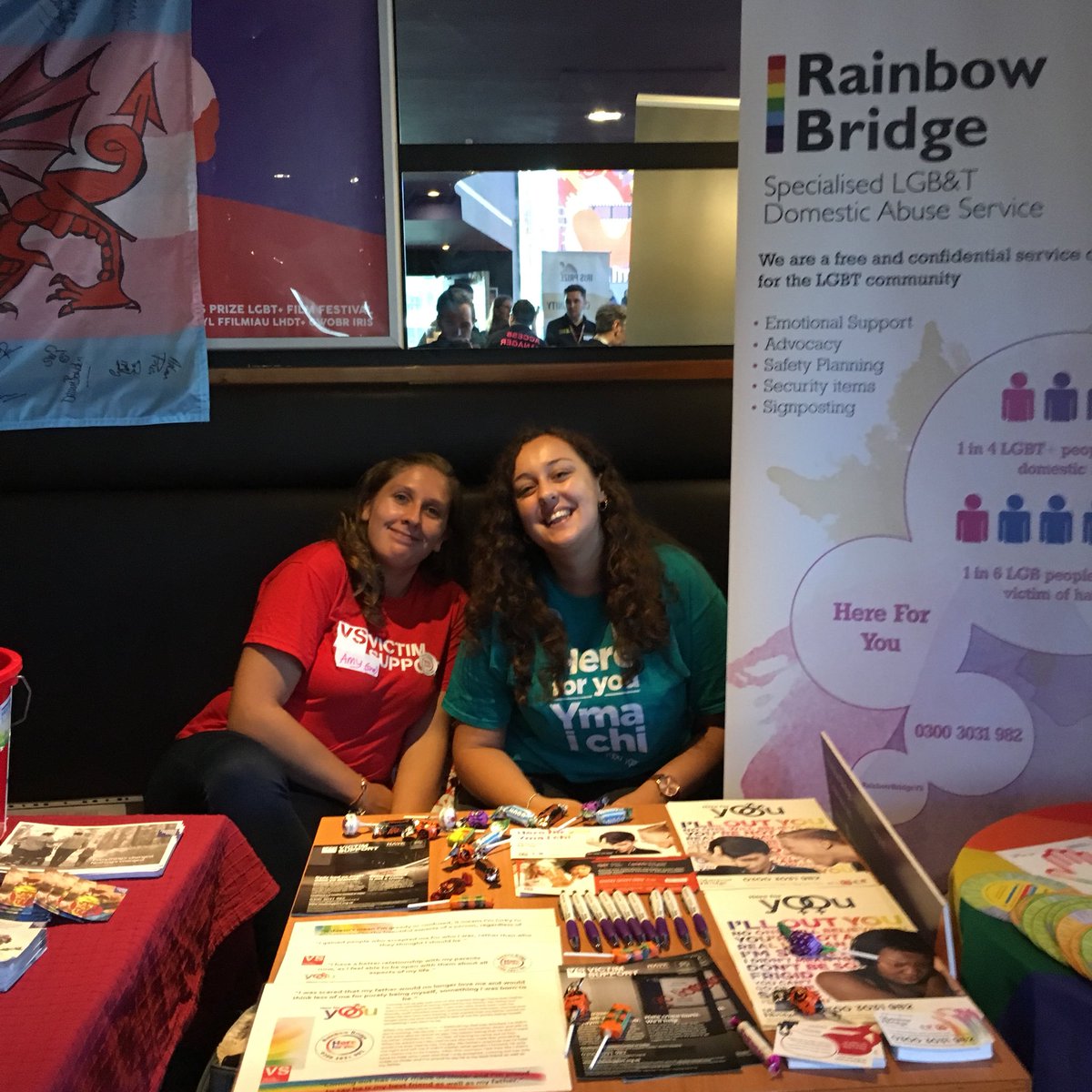 PrideCymru's tweet photo. We have a range of stands and stalls with a variety of information available at #PCYF18 

@Wales4Equality @FFLAGSouthWales @RainbowBridgeVS @ArmyLGBT https://t.co/0oxxFPg2yA