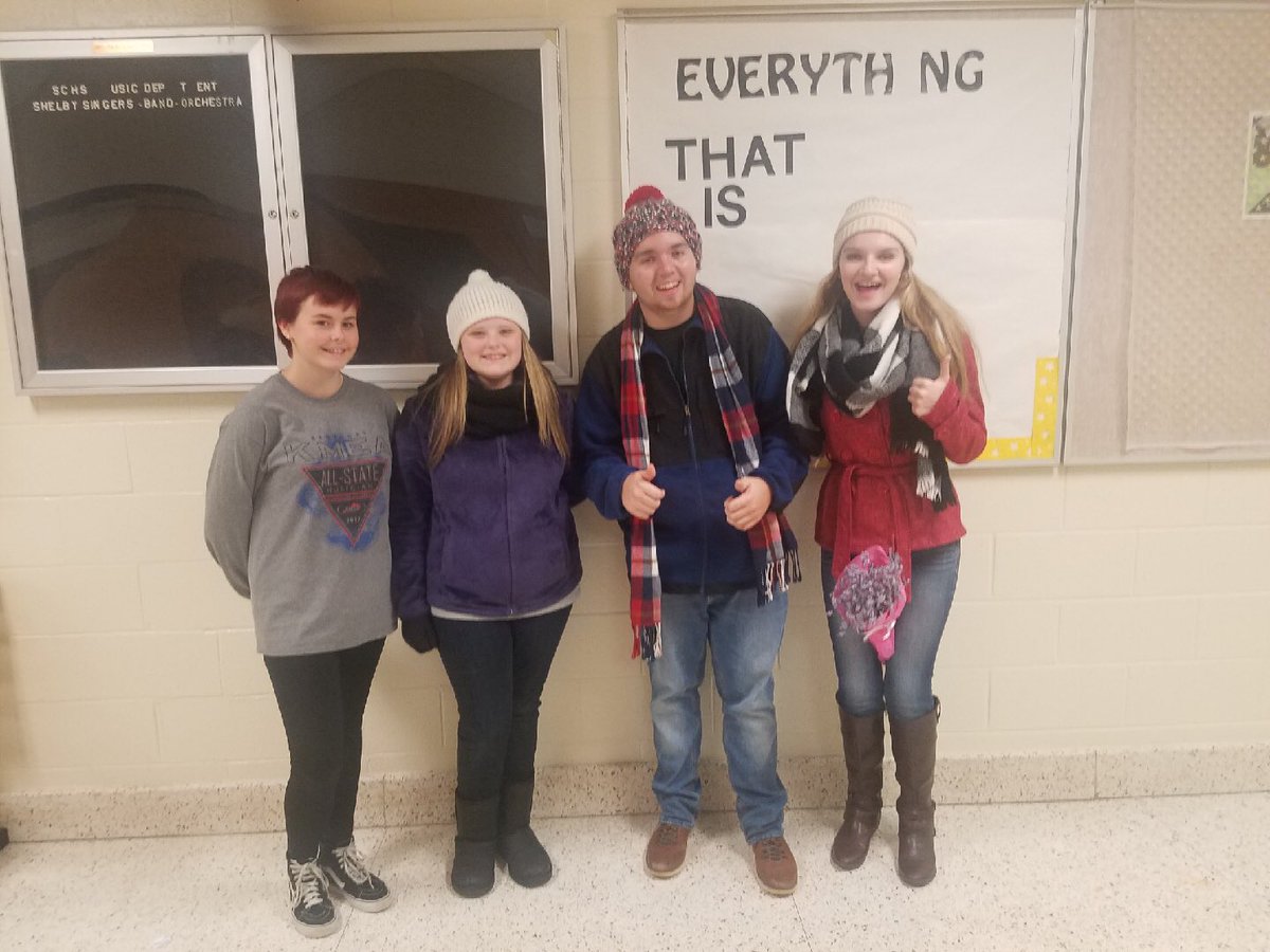 Wishing luck to the SCHS drama team as they take their fall play, “Almost, Maine” to the KTA competition today. #schs3pt