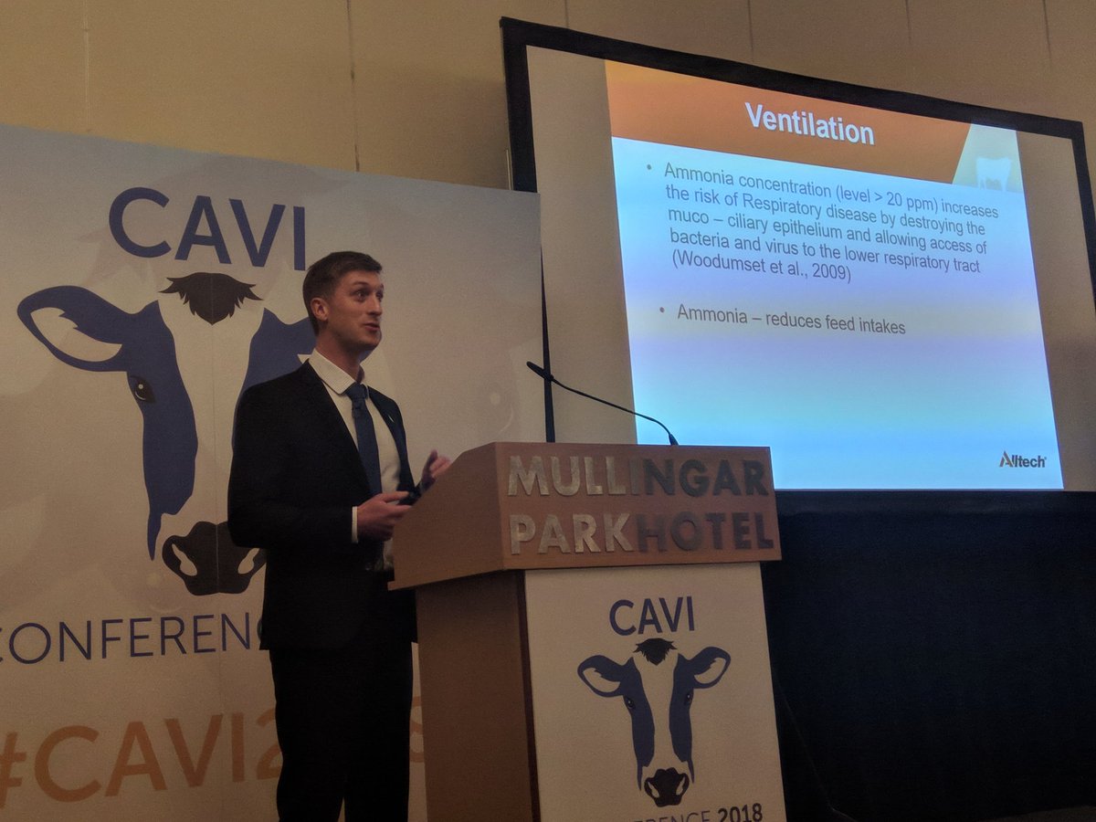 FarmersMonthly's tweet photo. @Alltech's Richard Dudgeon delves into problem-solving nutrition #CAVI2018 https://t.co/sARpHCoDUe