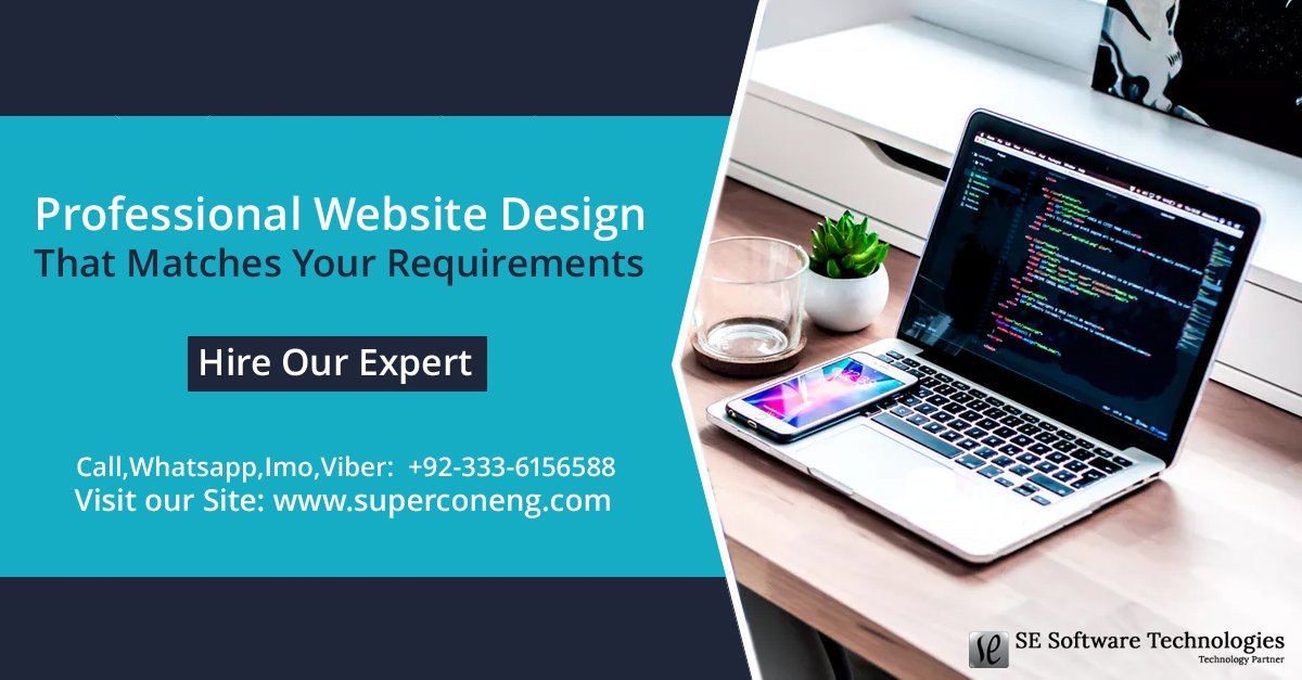 SESoftwareTech's tweet image. Our highly-qualified team of experienced  #web_developers will build a #professional #website that matches your requirements.
For more details Visit: superconeng.com