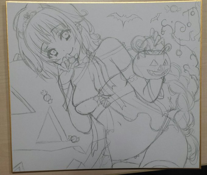 いいのが描けなくて……季節的なやつに手をだしてみる 