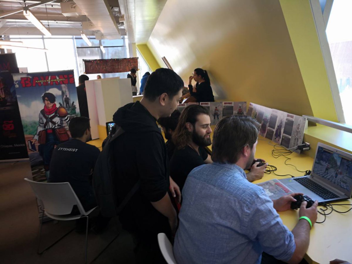 bayaniph's tweet image. [IndieCade 2018, Santa, Monica, CA - Day 1] Thank you to all participants who dropped by our booth and playtest Bayani: Fighting Game. Likewise, to our fellow Filipino-Americans who stopped by our booth and wished us success. Cheers! #IndieCade2018 #October12-13