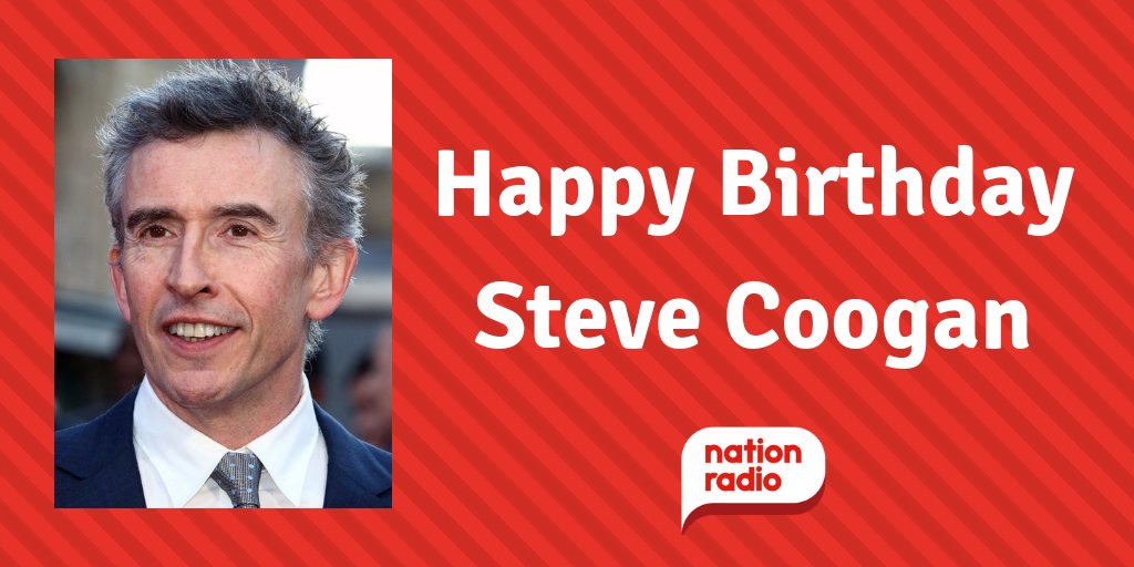 Happy Birthday Steve Coogan, he\s 53 today! 