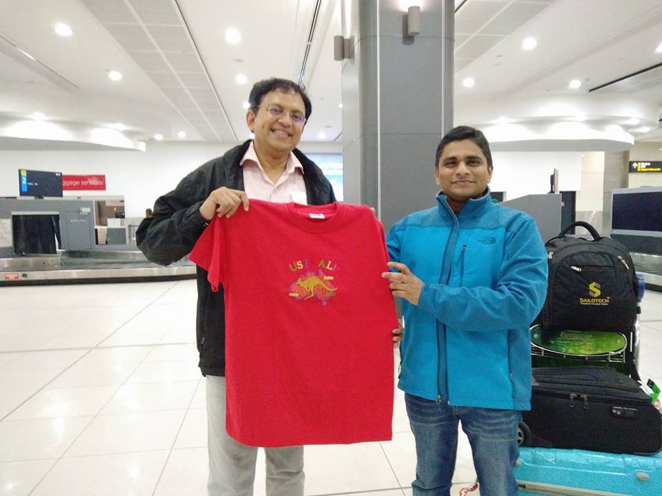 Babugogineni_fc's tweet image. Kamal Hasan style welcome to the land.
 Welcome to Australia bigger boss.
#babugogineni