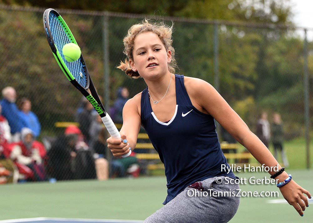 OhioTennisZone's tweet photo. Saturday's https://t.co/ff8V8af385 update is now available. Click to read https://t.co/A7y5mYC2ye. Includes State Qualifiers from the Northeast District. Photos of Hawken's Stephanie Shulman and Dylan Goldberg and W. Geauga's Rylie Hanford #OHSAA @TennisWghs @QueensODaCourt https://t.co/r4Yxs3mDih