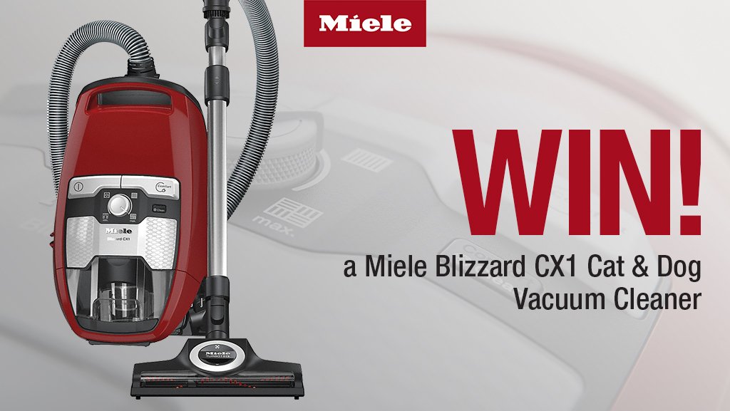 Bubblyshell's tweet photo. Wow RT @HughesDirect: Be sure to enter our latest competition to #WIN a Miele Blizzard CX1 Cat &amp; Dog Vacuum Cleaner!
Simply follow us @HughesDirect &amp; RT 🍀🎁
Ends 17/10/18, Ts&amp;Cs apply - https://t.co/zxzONEFDkW https://t.co/a0fWMtuTeO