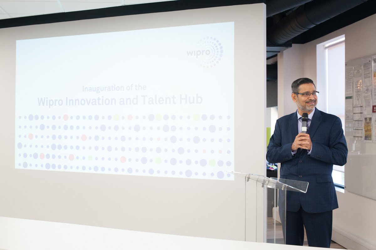 We continue our commitment to nurturing talent & strengthening #STEM skills in the UK with the launch of Wipro’s Innovation and Talent Hub in Reading. Learn more about the hub wipro.com/newsroom/press… #DigitalTechnology #GraduateProgram