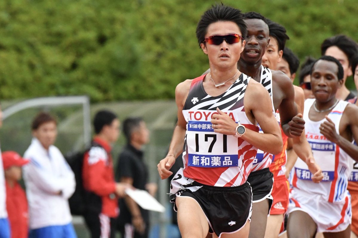 Ekiden News ８位 窪田忍 トヨタ自動車 28 27 04 中部実業団陸上 男子mタイムレース