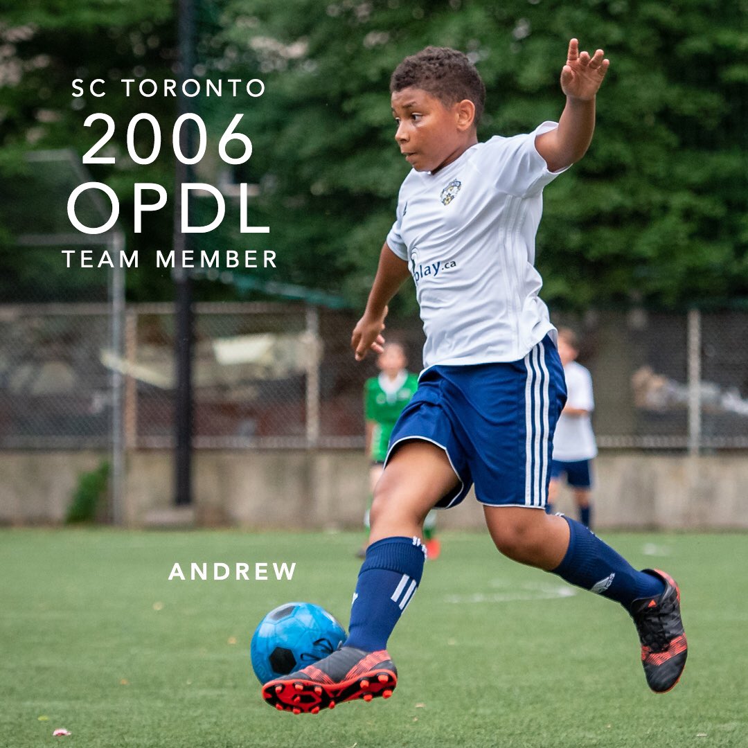 Congratulations Andrew for earning a spot on the 2006 SC Toronto OPDL Team #SupportLocalFootball #Toronto #2006Boys #SCToronto #TorontoSoccer #SoccerInTheSix #OPDL #OntarioSoccer #PlayInspireUnite #Football #Soccer #Canada2026 #TheBeautifulGame
Tryouts ongoing. DM for details.