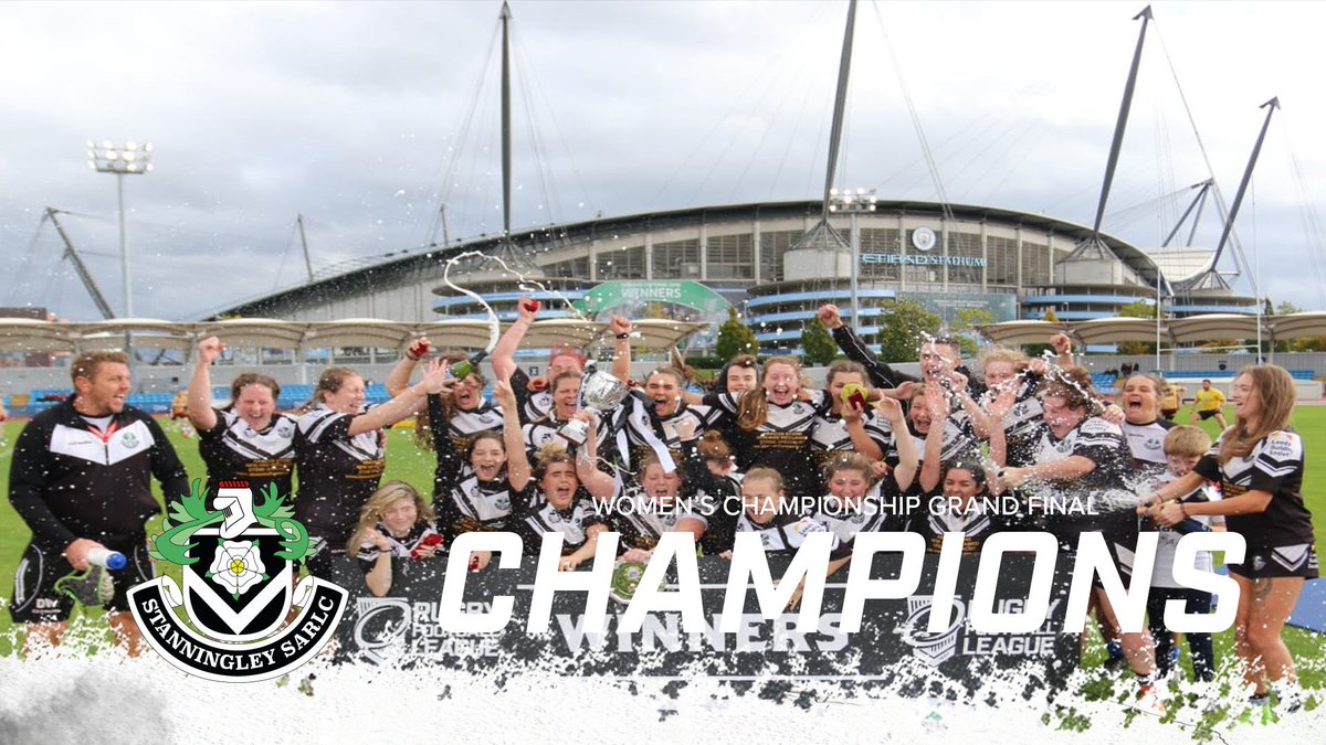 Congratulations @StanningleyRL who win the #WomensChamp Final 🏆🍾👏 #WSLGF18