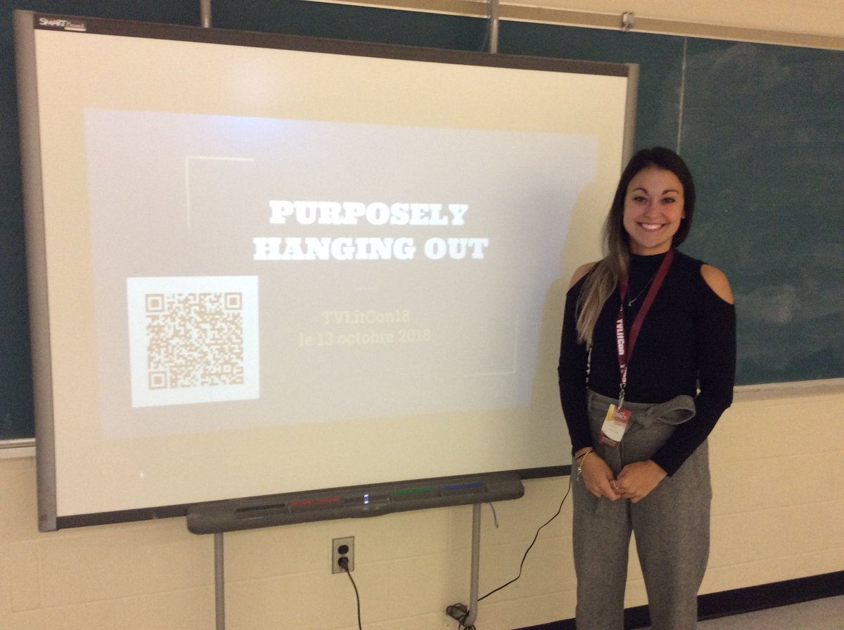 blmoss16's tweet photo. #fslbeyond #fslchat #Wolves927 @madellemyers1 and I are getting ready to present at #TVLITCON18 https://t.co/eXDv204cKU