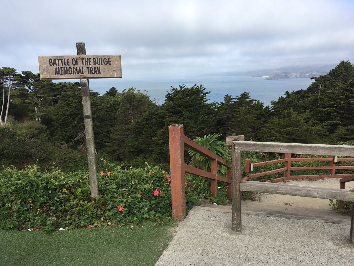 walksf's tweet photo. This walk already has some surprises... did you know about this amazing vista behind the VA hospital??? #20kWalk https://t.co/8Fagyz3UKm