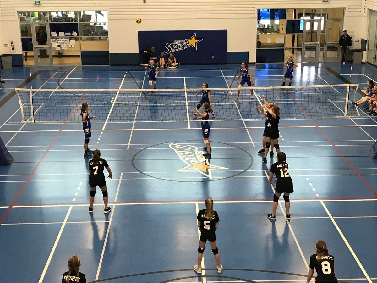 Great weather for volleyball today!   Huskies taking on Fairview in Swift Current today#huskiesathletics#bumpsetspike
