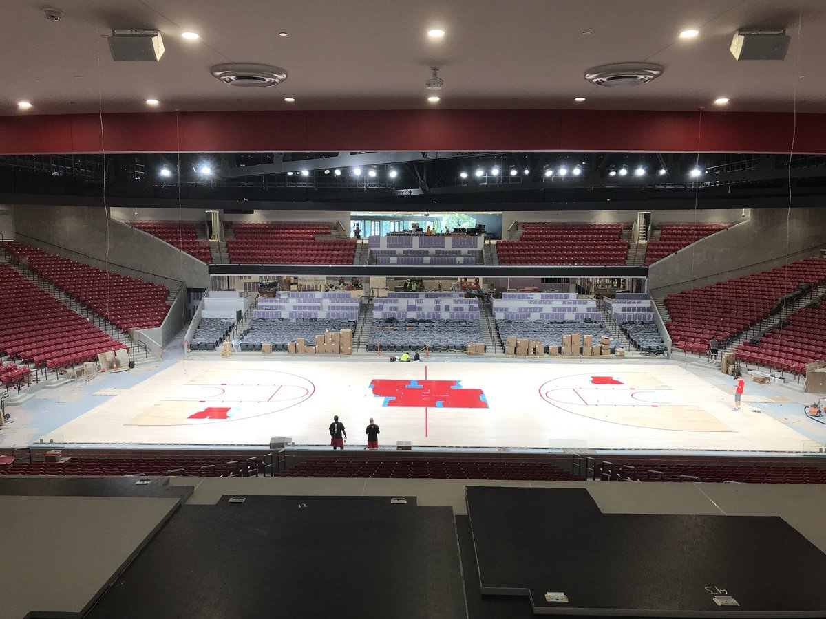 CoachAlanBishop's tweet image. The new Fertitta Center is unbelievable!