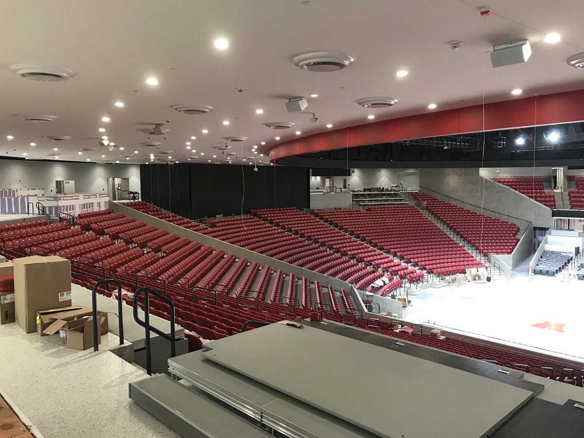 CoachAlanBishop's tweet image. The new Fertitta Center is unbelievable!
