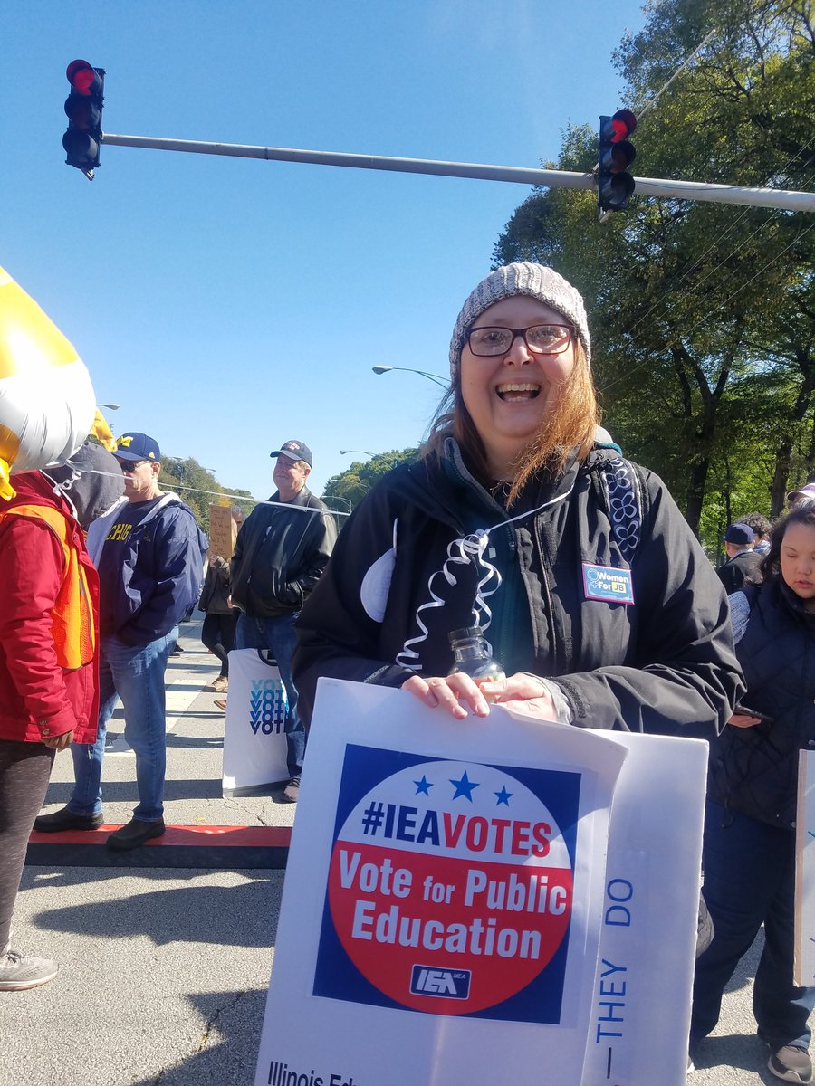 IEActionNetwork's tweet image. #IEAVotes for Public Education
#Womensmarchchi