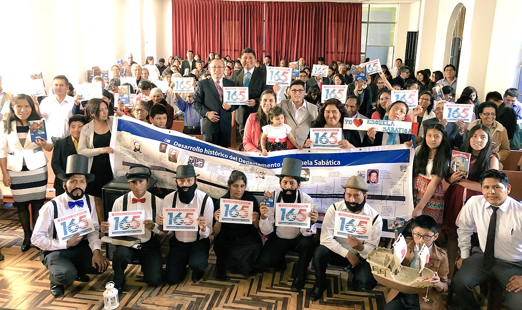 Todos juntos en ➕Comunión, ➕Relación y ➕Misión. Gratitud a Dios por estos 165 años del corazón de la Iglesia. #EscuelaSabatica165 #Discipulado #MPS <a href="/prertonkohler/">Erton C Köhler</a> <a href="/EnzoChavez/">Enzo Chávez</a> <a href="/DanielVillarE/">Daniel Villar</a>