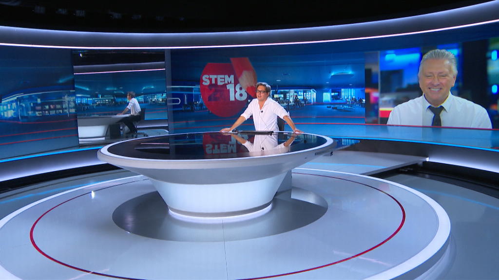 VTMNIEUWS's tweet photo. VTM NIEUWS komt tijdens verkiezingsdag met grootste live-uitzending ooit: we zijn live, daar waar het gebeurt. Volg morgen al een eerste nieuwsuitzending om 8.00 uur. https://t.co/CyAmhU4MAa #STEM2018 https://t.co/AwxzUdk91P