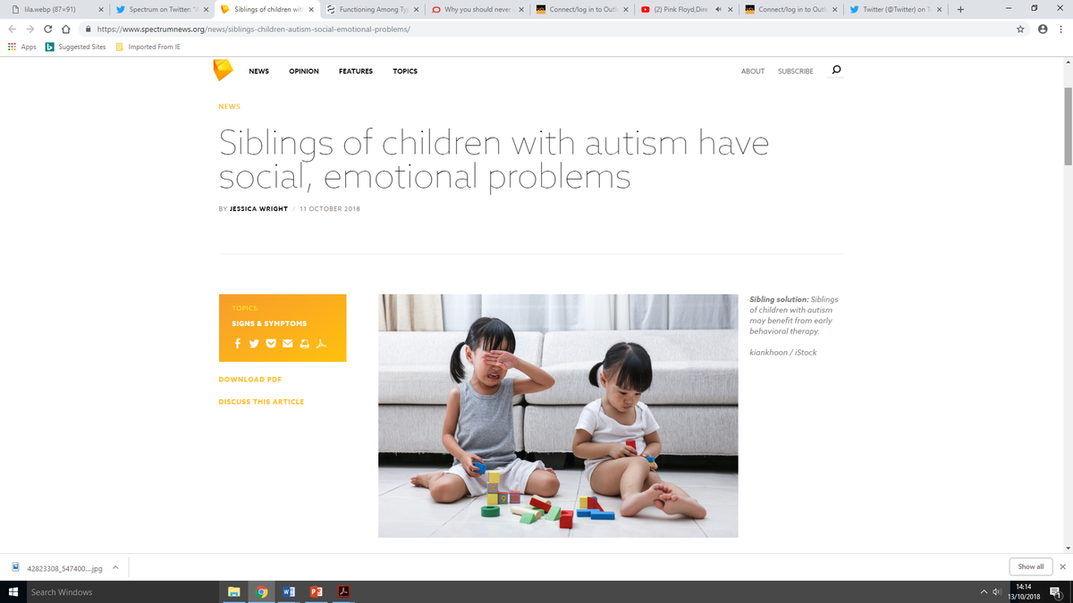 Catchy title for autism research paper picture