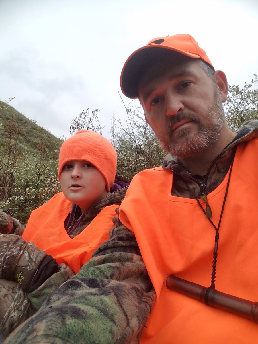 No other place I'd rather be on my bday, youth hunt with my little man.  Now let try and put a deer in the fridge! #youthhunt