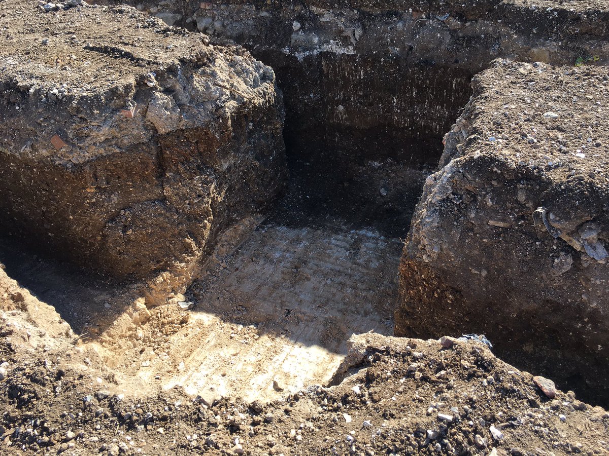 PhilipJordan10's tweet photo. Groundworks progress at Kingsgate School, Amesbury. Being delivered in two phases + funded as a requirement of the housing development - all earth material re-used within the site #primaryschool #raft #foundation #design #groundworks #chalk https://t.co/CAwDZvuoMf