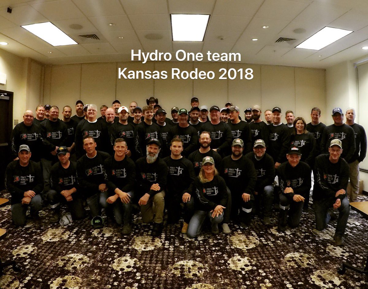 Power Workers Union On Twitter Our Hydro One Pwu Team Wearing Proudly Our Power Worker S Union Shirt And Design The Team Held A Strategic Meeting Yesterday Preparing For Today S Competition We