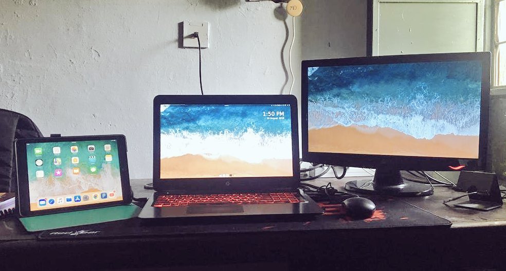 harshhx17's tweet photo. @hackinoutco 
Best system setup!!! https://t.co/gQUowRoipk