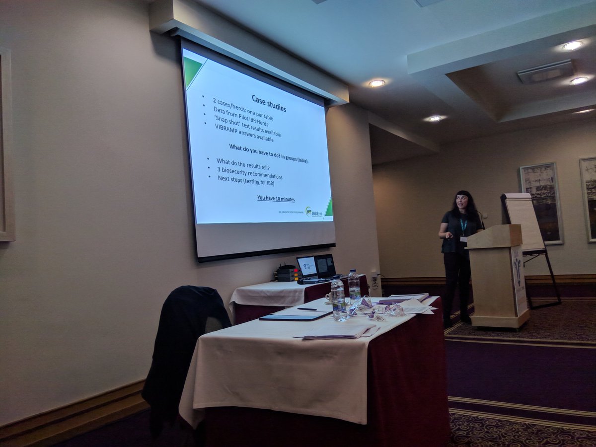 FarmersMonthly's tweet photo. Mini-MBA series has commenced at #CAVI2018 IBR session with Dr Maria Guelbenzu @animalhealthire https://t.co/zNkKBjjo64