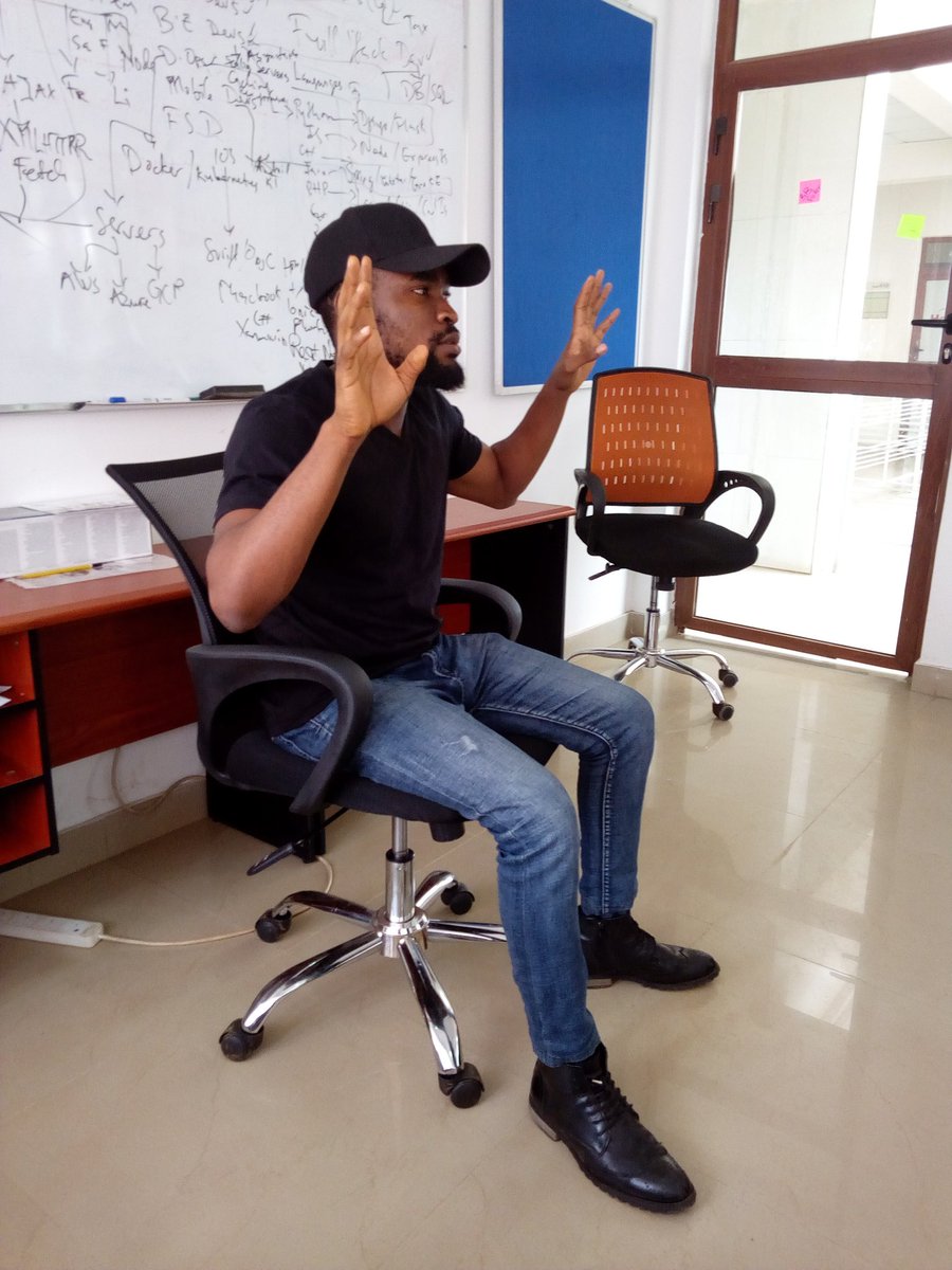 PythonAbuja's tweet image. @kola_emi introducing the #PythonAbujaDjangoLearning. He is giving an introduction to Django. #PythonAbujaDjangoLearning #PythonAbujaMeetup #PythonAbuja.