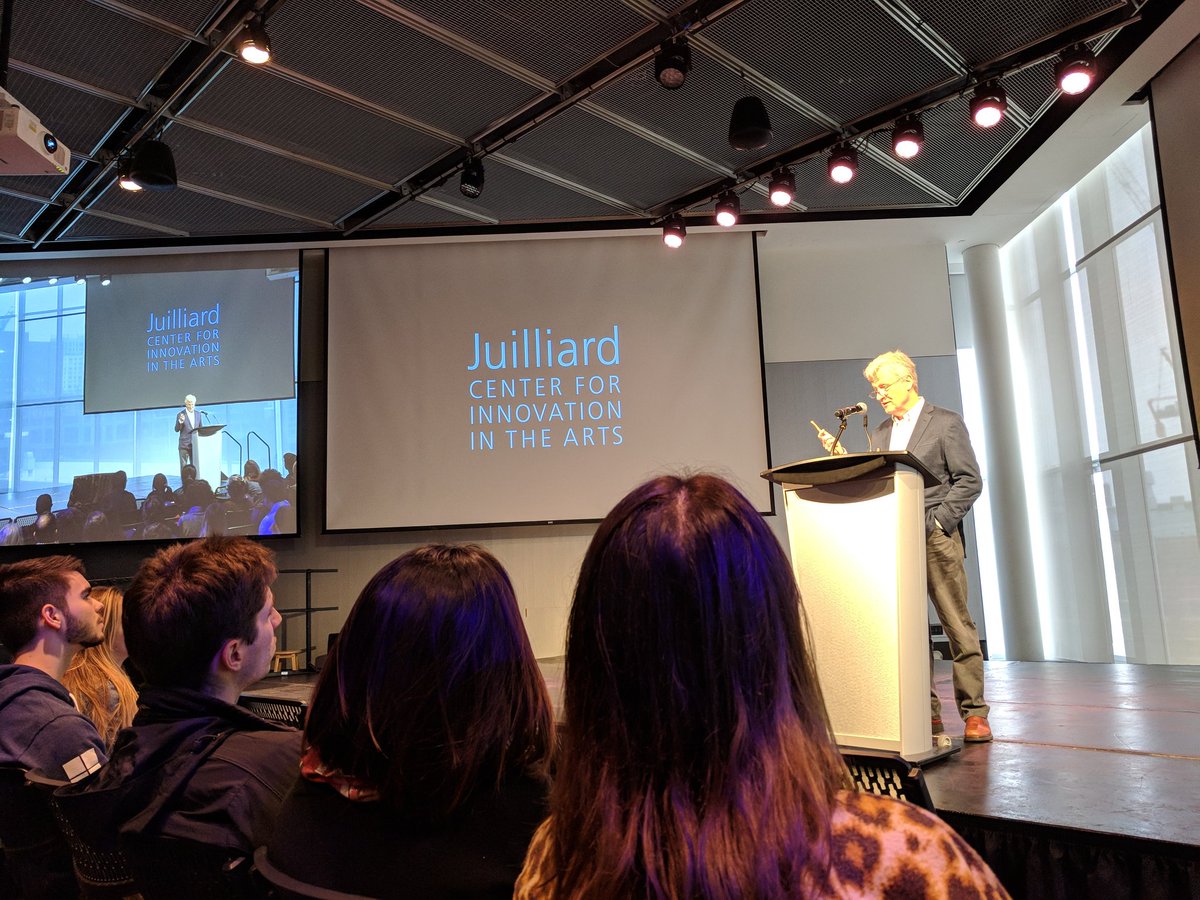 Nerdwiththehat's tweet image. .@MITHackingArts keynote from Juilliard&apos;s Ed Bilous presenting a replica of the oldest instrument ever - a bone flute from the end of the last Ice Age. #HackingArts2018
