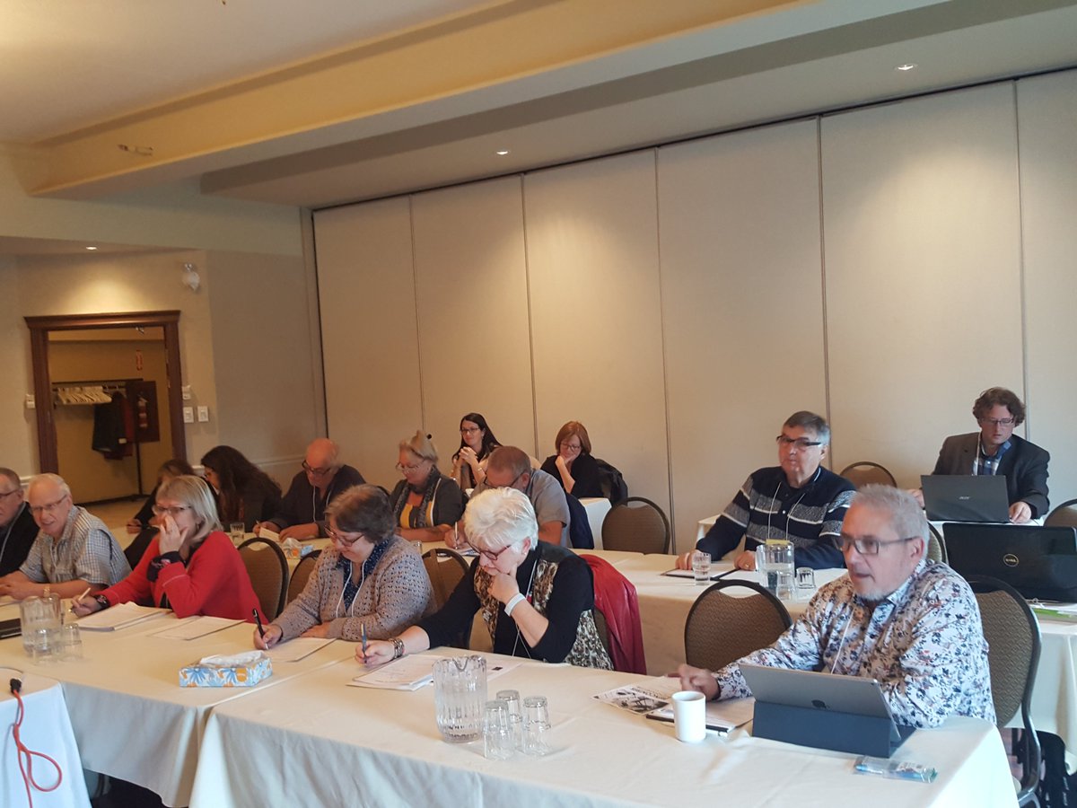 AmecqMedias's tweet photo. En direct de la rencontre régionale de l’AMECQ à #Lévis ! #presseécrite #information #régions #web #amecq https://t.co/jVc0bZu96m