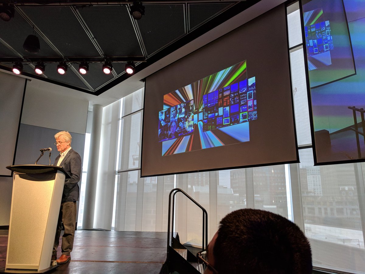 Nerdwiththehat's tweet image. A setting of John Cage&apos;s &quot;Radio Music&quot; for modern web radio #HackingArts2018