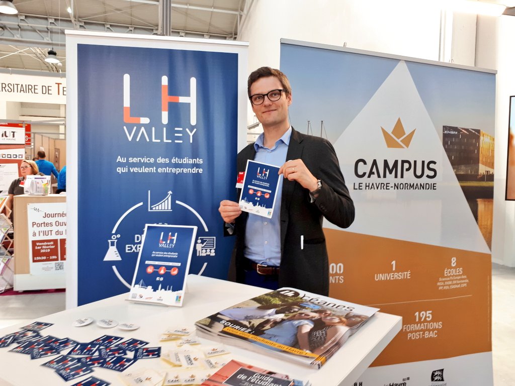 Étudiant au <a href="/LeHavre/">LeHavre</a>? Envie d'entreprendre ? Viens découvrir notre dispositif au service de tous les étudiants qui veulent entreprendre au salon de <a href="/letudiant/">l'Etudiant</a> du #Havre  sur le stand de la @LeHavreAgglo ! #campus