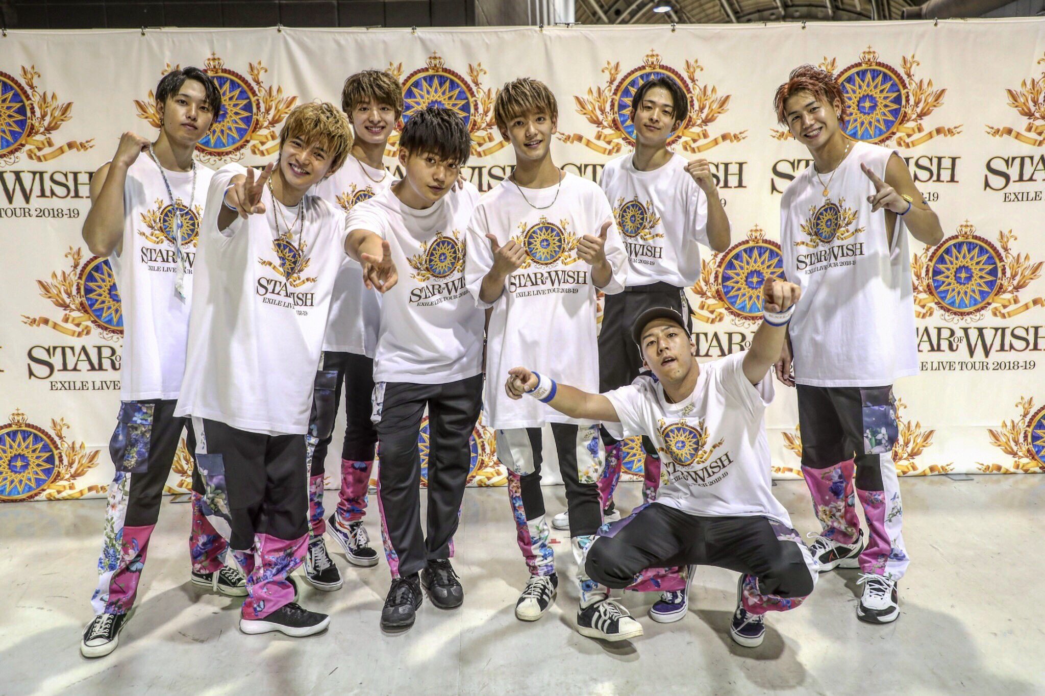 EXILE 世界 STAR OF ウケ WISH ネックストラップ