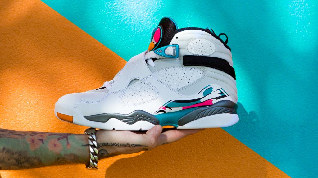 jordan 8 finish line