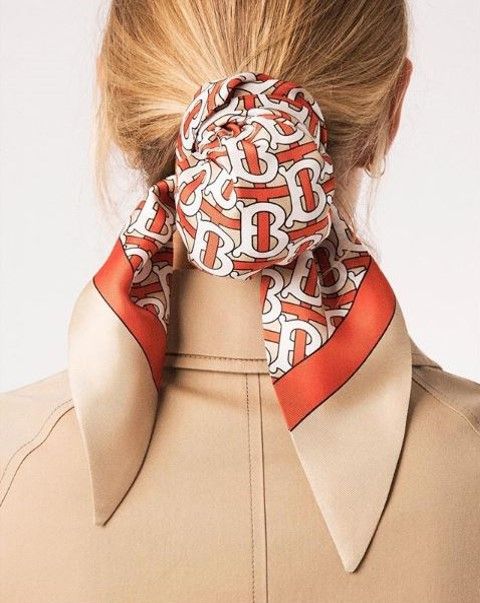 burberry spring scarf