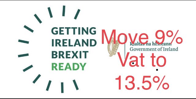 The fallout from #Budget2019 

Rural Ireland 🇮🇪 will be hit by €300 million due to the 13.5% Vat increase. 

22,000 jobs at risk .

Our politicians refused to support Small business/ tourism &amp; Hospitality
