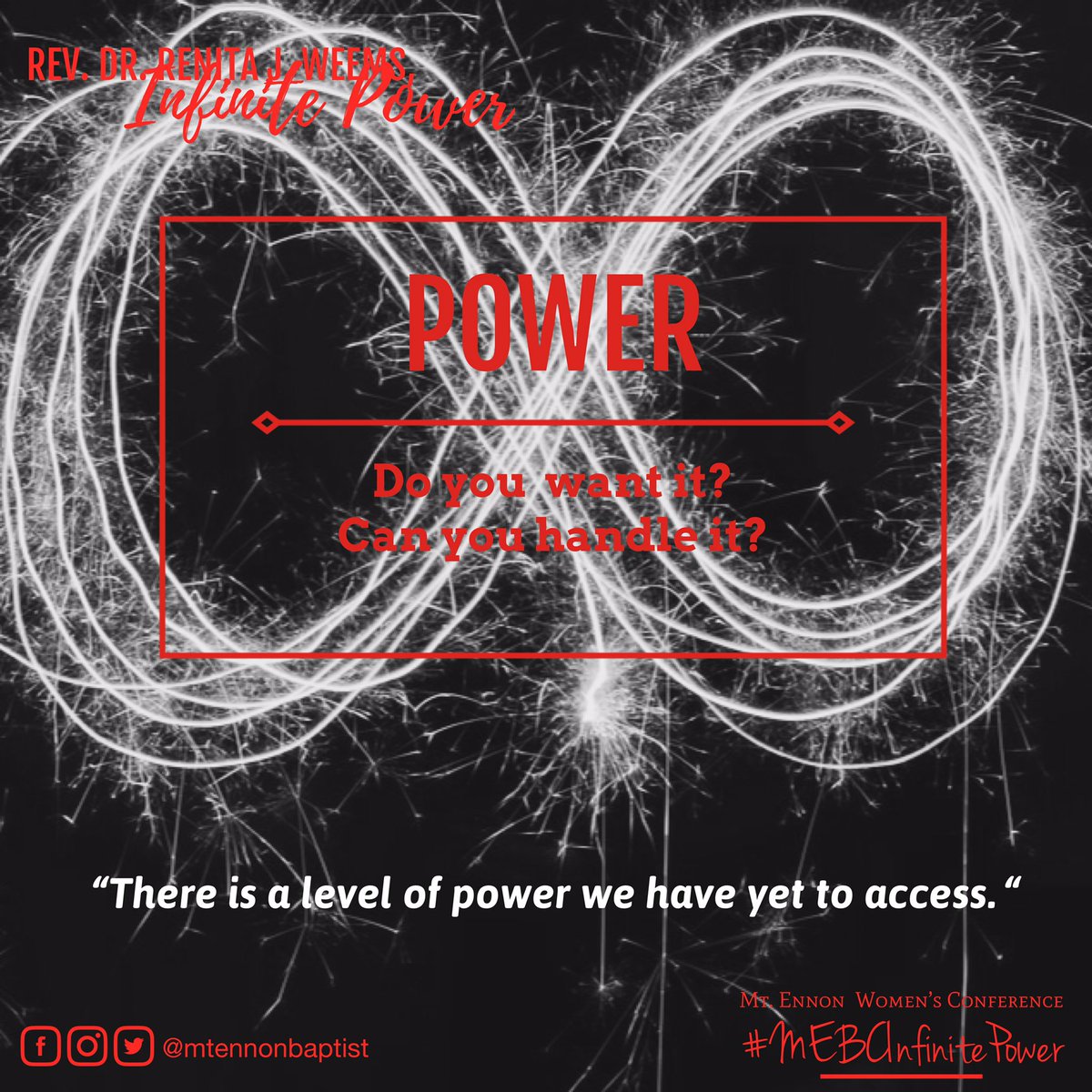 mtennonbaptist's tweet photo. Rev. Dr. Renita Weems, Ph.D. is preaching on women and power @mtennonbaptist Women’s Conference 2018. As women, did we use our power to move the needle?
#MEBCInfinitePower @acoletterice @iamdelmancoates https://t.co/kJWzaAweIi