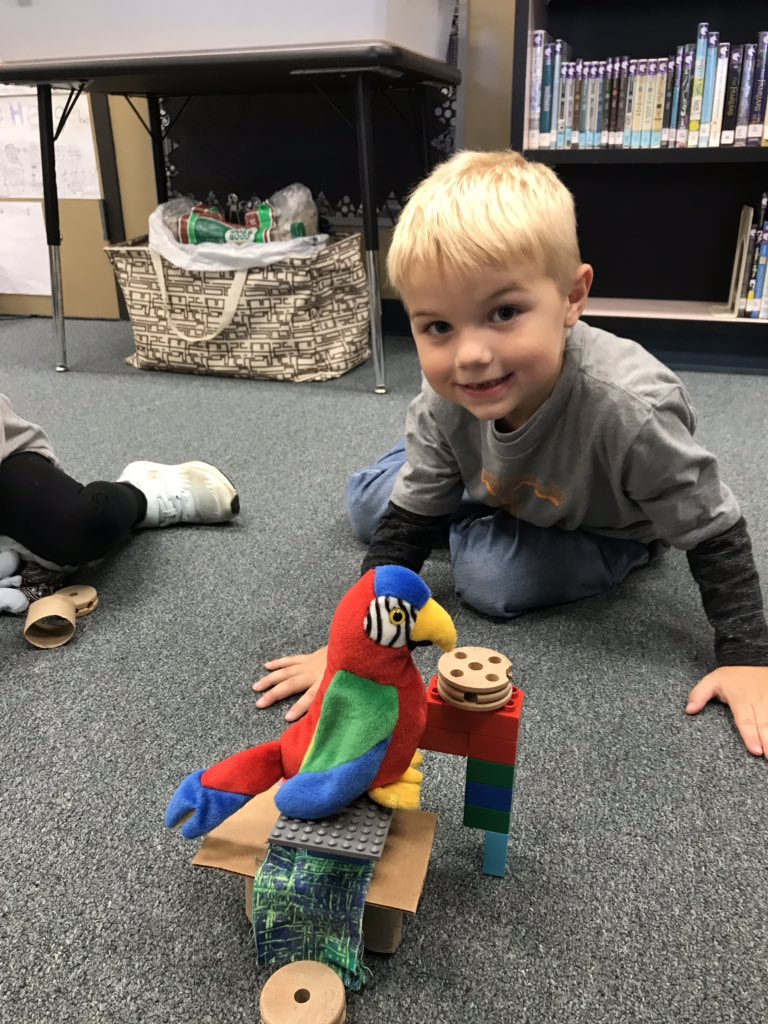 read4life's tweet photo. After reading, Go Sleep in Your Own Bed by @candacemfleming our @lcblazers kindergarteners loved snuggling up with a new friend and building beds for them.  #MASLSC18 ideas in action!  #whatwedo #lpsleads https://t.co/HJf5kru2mK