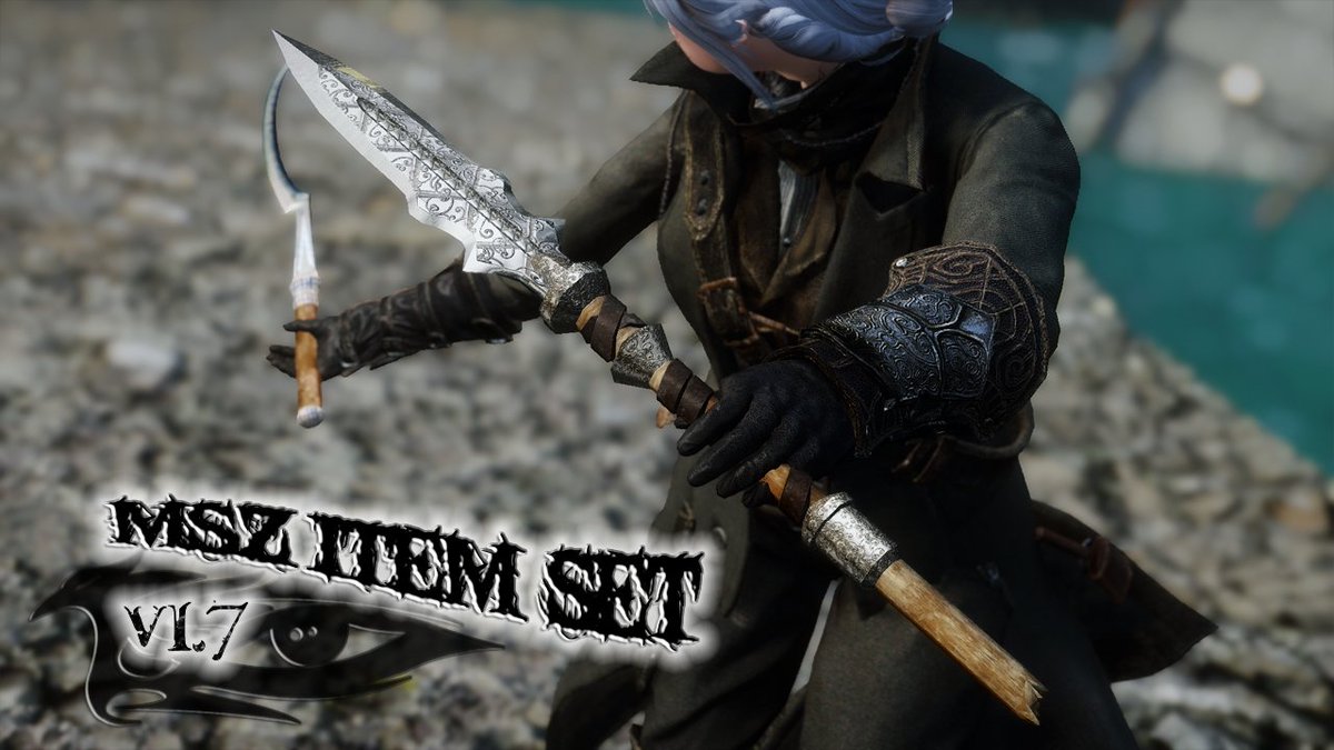 Edhemel Mod Update Msz Item Set V1 7 Skyrim Skyrimse New Weapon Added Download T Co D75gymiloo