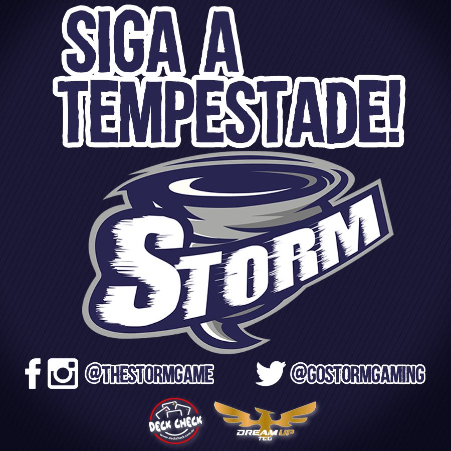 gostormgaming's tweet photo. #StormIsComming
Fique por dentro das novidades da equipe. #goStorm #eSports #tcg https://t.co/au0PNM8CTV