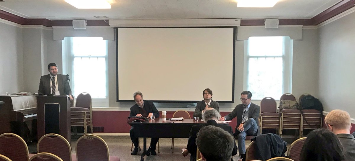 TheITPS's tweet photo. An #ITPS and @cuny_ears collaboration is underway at #ITPScon18 with @jnblanton starting the discussion of #Paine and anti slavery #RevTextsDigAge @HistoryGc @ionacollege @IClibrary @CCNY_History_SO https://t.co/0zp6iM3gNt
