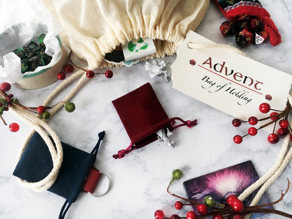 sunshadeauarts's tweet photo. Do you love #TTRPGs? Do you also love advent calendars?

Behold the Advent Bag of Holding! 

We brought together 15 community partners to create these unique calendars. All proceeds go to the Greater Chicago Food Depository.

Reserve yours today!

https://t.co/mtoQ9Zar6Y https://t.co/qNvWK8lKPi