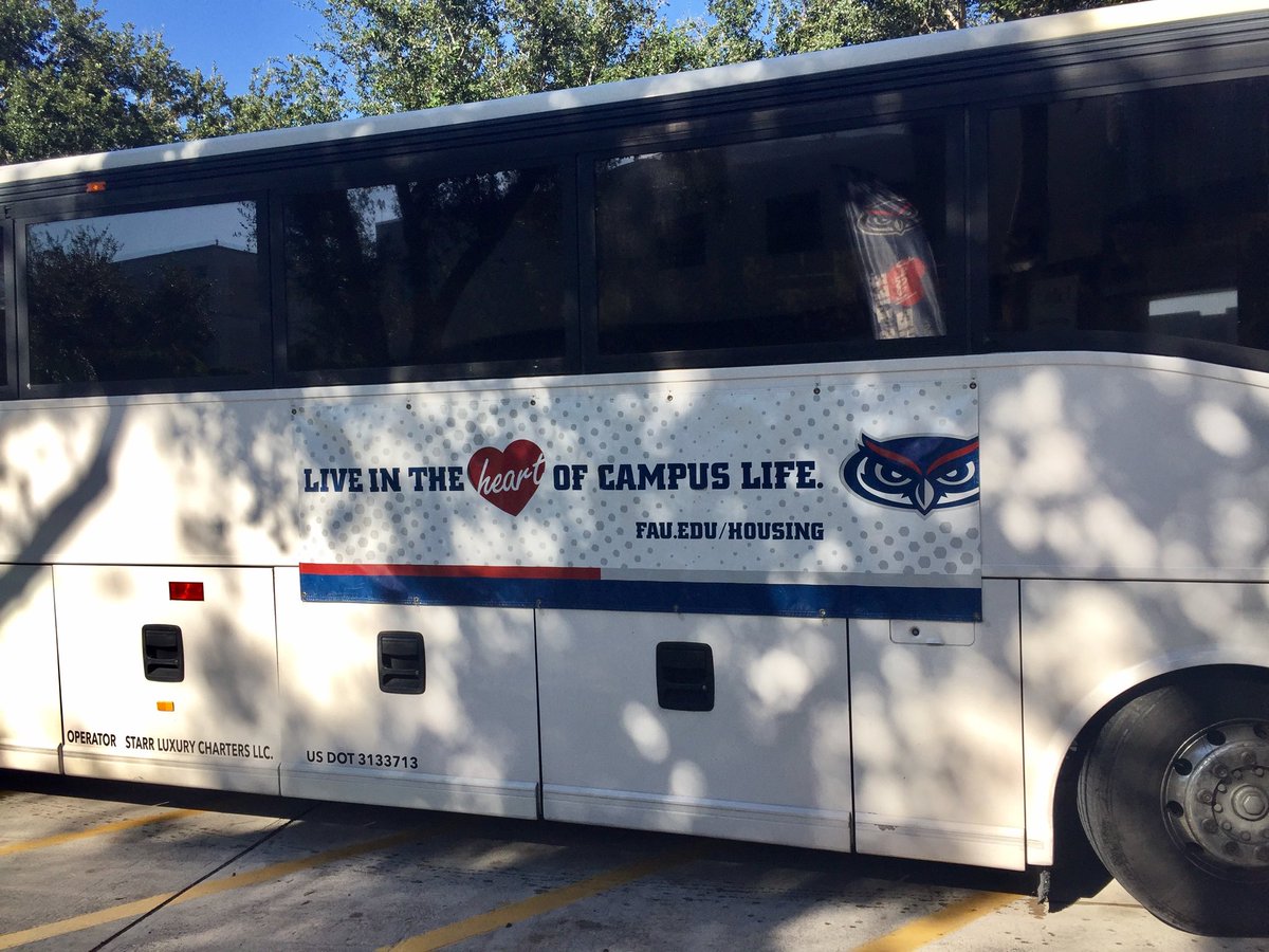 Welcoming our future students at EXPLORE FAU. #BeBold. #cometofau