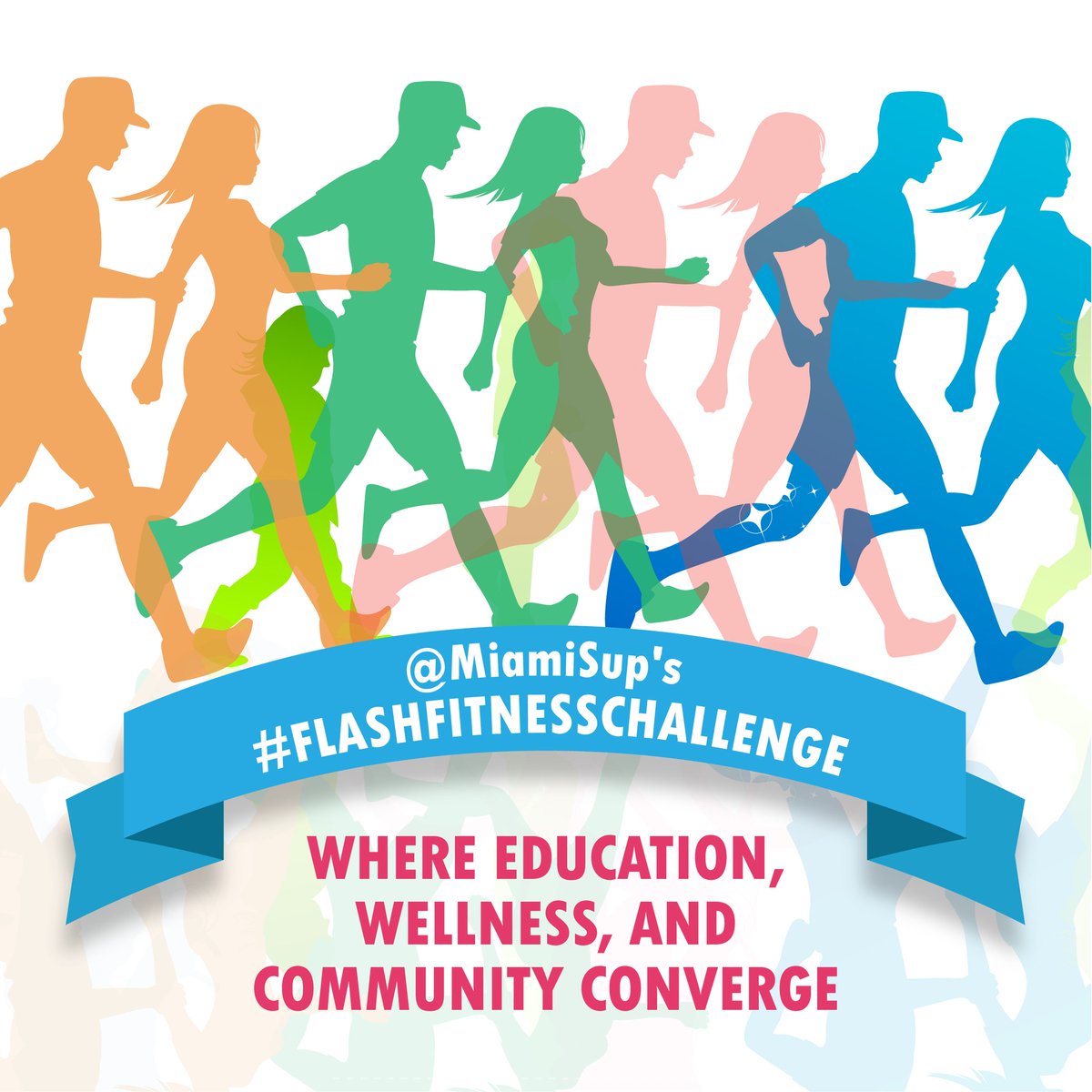 Bring your water, your sneakers, and an open mind as we walk/jog/bike and have a conversation about things that matter. Let’s meet @MiamiBeachSr tomorrow at 8:30 a.m. #FlashFitnessChallenge