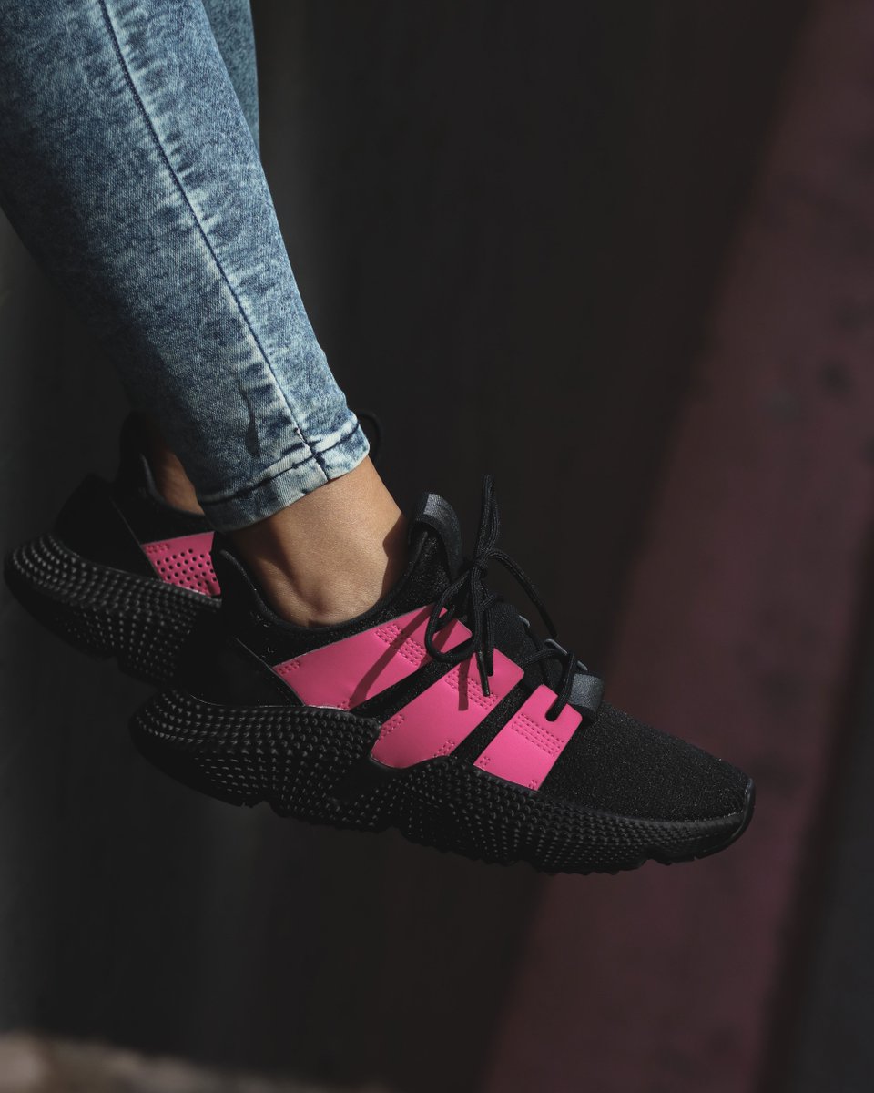 adidas prophere pink and black