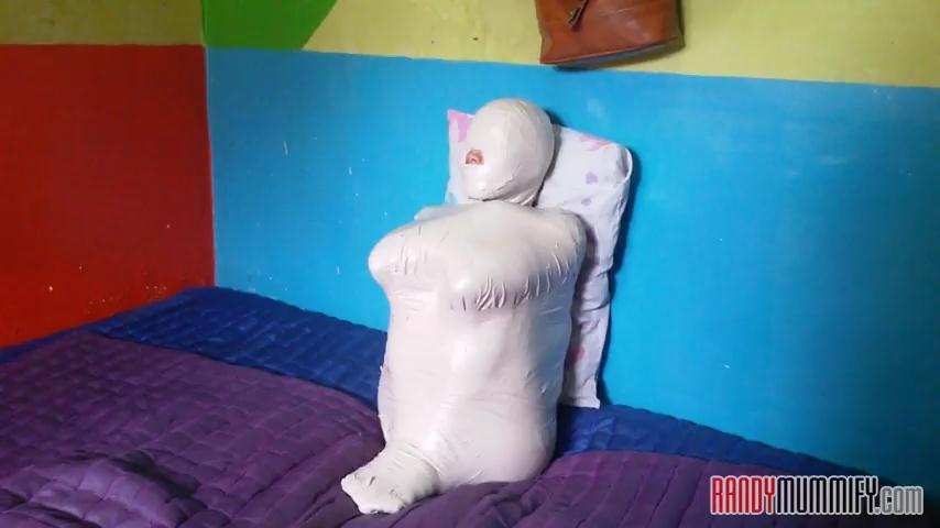 MummifyRandy's tweet photo. #mummification #mummified #wrapped #gagged #torture #マミフィケーション #bdsm #mummy #bondage #fetish #extreme #breathplay https://t.co/XaA8Pxr247