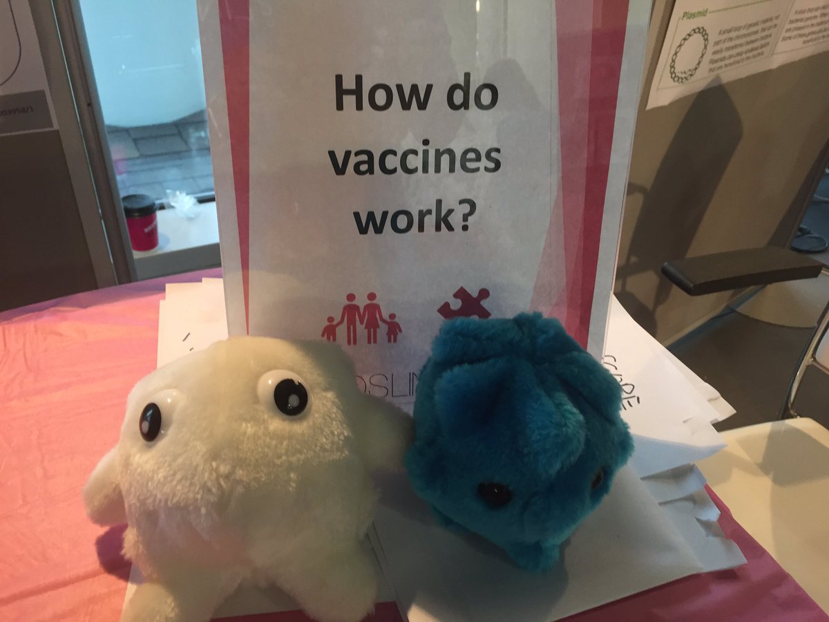 cbm2577's tweet photo. We are learning how the vaccines work at the #EBopen @roslininstitute using a jigsaw puzzle. #publicengagement https://t.co/W6eObPAzzd