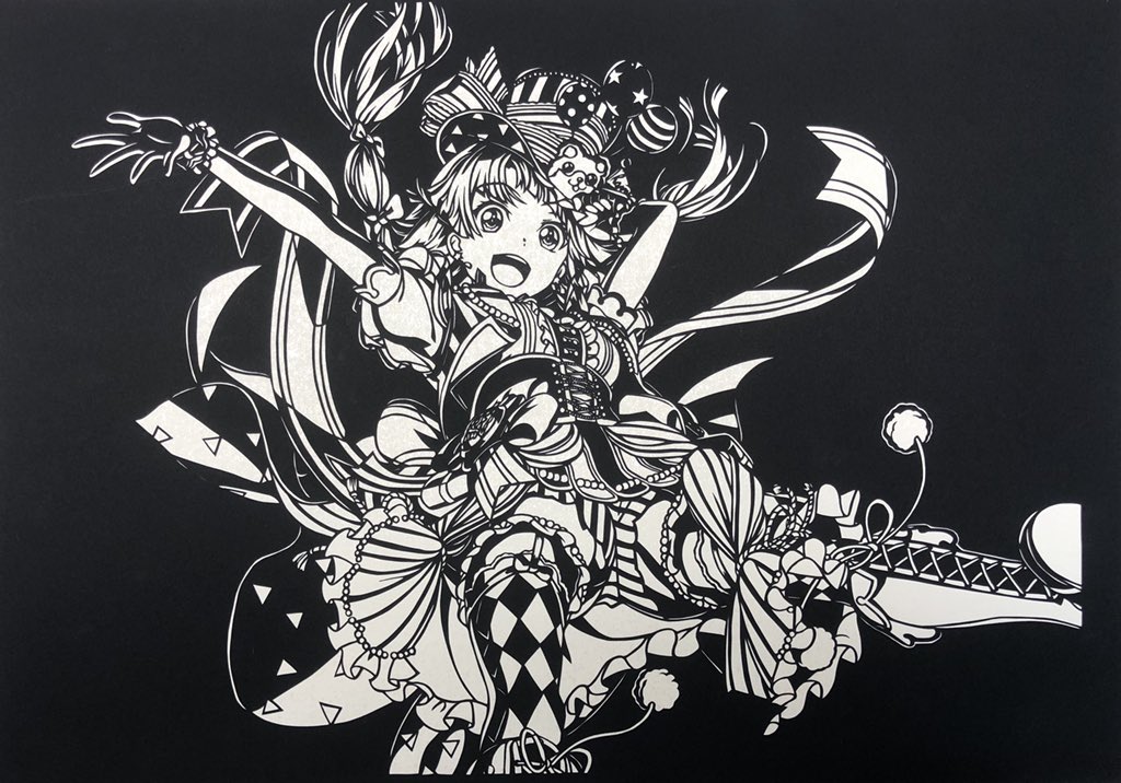 Twoucan Shun77 切り絵 Shun77hanto